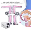 Pression de l'air minceur machine pressothérapie costume écran tactile infrarouge lointain drainage lymphatique détox équipement de beauté réduction de la cellulite dispositif de drainage lymphatique