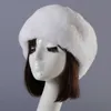 Andere Modeaccessoires Radkappen Masken Frauen Wintermütze aus Kunstkaninchenfell Elastische leere Zylinder Mädchen Hochwertiges Pelzstirnband Outdoor-Ohrwärmer Russisch Cool