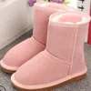 Meninos e meninas botas de neve estilo crianças bebê bota austrália crianças sapatos quentes estudantes adolescentes inverno natal tornozelo Size21-35 297