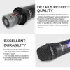 Microfoons Wireless Microfoon G-Mark G210V Professional 2 kanalen Handheld Karaoke Mic voor feestvergadering Kerkshow Home 221114