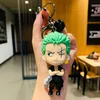 Nyckelringar Trendiga anime PERIPHERAL ONE PIECE Keychain Female Cute Cartoon Doll Keyring Pendant Creative Boy Backpack Key Chain Decoration T221006