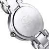 Reloj de mujer Acero inoxidable Cristal de zafiro Movimiento de cuarzo duradero