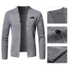 Maglioni maschili uomini semplici uomini cardigan slim comoater cappotto casual uomo felpa con cardigan cappotto 221114