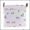 Boîtes De Rangement Poubelles Panier À Linge Étanche Paniers De Rangement Pliables Vêtements Sales Baril Enfants Jouets Organisateur Sac Articles Divers Boîte 21 Dhv4H