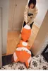 Śliczna kreskówka Fox Plush Toy Big Hugs Baby With Magic Tool Girl Pillow Super Soft Christmas Gift Dekoracja Dy10129