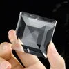 Kronleuchter Kristall Muy Bien 48 mm klares flaches Pyramidenförmiges Prisma Sonnenfänger Zubehör zum Aufhängen Zuhause Hochzeit Garten Dekor Geschenke