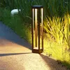 Extérieur LED Paysage Pelouse Lampe En Aluminium Jardin Patio Voie Réverbère Villa Parc Cour Bornes