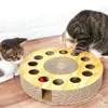 Giocattolo gatto pet graffter interattivo con gattino nit di cartone graffiaggio con palline forniture tunnel 221115