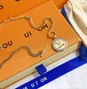 Luxury Brand Pendant Necklaces Hot Fashion Gold Plated Necklace Designer Jewelry Long Chain Design Gift for Women Selected Quality Christmas Valentine's Day