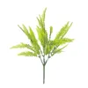 장식용 꽃 5 PCS 시뮬레이션 잎 인공 식물 벽문 가정 장식 레이아웃