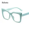 Montature per occhiali da sole Occhiali da vista anti-blu Cat Eye Frame Moda donna Lenti trasparenti Occhiali da vista ottici decorativi Occhiali da vista Trasparente T2201114