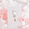 Boucles d'oreilles pour femmes Mo Dao Zu Shi boucle d'oreille femme fête mode tendance couleur argent métal Wei Wuxian Accesorios bijoux