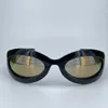 Sunglasses For Men Women Summer 1247 Style AntiUltraviolet Retro Plate Oval Full Frame Glasses Random Box 1247S3701630
