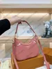 Bagatelle BB Bag Croassant Rose Trianon Creme مصمم مصمم الأكياس الوردية المصممين لافاة Womens Cross Body Body Body Monograms Leather M46112 M46002 M46301