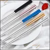 Chopsticks rostfritt stål pinnar metall hugg pinnar bordsvaror