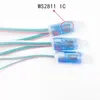 WS2811 IC LED Pixel Module Lights DC5V 12mm مصباح نقطة مقاوم للماء RGB سلسلة ألوان كاملة معالجة الضوء على الرسائل الإعلان