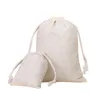 Gift Wrap 10pcs Cotton Bags Drawstring Pouch Box Packaging Linen Jewelry Display Xmas Wedding Sack Burlap Bag Diy 221108