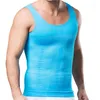 Hommes Body Shapers Hommes Compression Gilet T-Shirt Sans Manches Minceur Tummy Control Shaper Débardeurs Bodybuilding Fitness Muscle Tee Shapewear