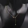 Kettingen Zuivere 24K Geelgouden ketting voor vrouwen vrouwelijk 1 mmw massieve tarwe ketting 20inchl cadeau sieraden /2,4 g