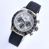 Grensoverschrijdende horloge elektriciteit Hot Style Three Eyes en Six Mechanical Watch Male stalen naald met multifunctionele kwartshorloges