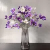 Dekorativa blommor Gesang Flower Artificial Silk Xmas Autumn Home Decor Flores Artifielle White Wedding Christmas Decoration Cosmos