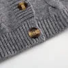 Женские трикотажные вязаные футболки осень зима с коротким высоким талией сплошной свитер. Одиночный вязаный кардиган