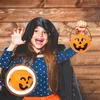 Prezent 20 szt. Pumpkin Bucket Halloween Dekoracja Dekoracja słodkiego uchwytu w klubie nocnym scena baru