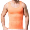 Hommes Body Shapers Hommes Compression Gilet T-Shirt Sans Manches Minceur Tummy Control Shaper Débardeurs Bodybuilding Fitness Muscle Tee Shapewear