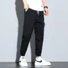 رجال السراويل جان Jogger Harem Pant Men Harajuku Cargo Jeans Cotton Denim Denim Hip Hop sweatpants prouters 221115