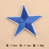 Uppfattningar Big Star Military Brodery Patches For Clothing Sy On Clothes Jeans Applique Plaggs Badge Stripe Sticker Iron on Transfer
