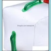 Other Drinkware 20L Pvc Plastic Folding Bucket High Capacity Transparent Fold Water Bag Outdoor Cam Drinking Bags New Arrival 10Gt L Dh9Xg