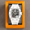 11-03 Montre DE Luxe herenhorloges 40x50x16mm automatisch uurwerk keramische Relojes rubberen band Horloges luxe horloge