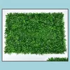 Garden Decorations 31 Styles Artificial Turf Ecofriendly Lawn Colorf Plat Wall Delicate Plastic Grass For Wedding Garden Drop Delive Dhzwb