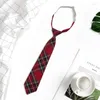 Bow Ties JK Tie Kobiet Japoński mundur mundurowy Preppy Style School Bachelor's Suknia Męska koszula Wino Red Bluzka