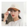 Ball Caps 2022 Autumn Winter Teddy Velvet Baseball Cap Ladies Casual Fashion Embroidery Warm Lamb Feather Suede