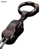 Keychains Car Keychain Best Gift Men's Metal high quality Keychain Key Holder Zinc Alloy Pendant Couple Key Chain with Box 17385 T220909