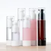 15ML 30ML 50ML 100ML Airless Lotion Pump Bottle Empty Refillable Spray Perfume bottle Atomizer Travel Vacuum Containers