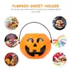 Prezent 20 szt. Pumpkin Bucket Halloween Dekoracja Dekoracja słodkiego uchwytu w klubie nocnym scena baru