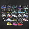 Whole Designer Mini Silicone Sneaker Keychain Men Women Kids Key Ring Gift Shoes Keychains Handbag Chain Basketball Shoe Key H1795276w