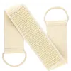 Natural Soft Exfoliating Spa Scrubber Sponge Loofah Bath Shower Unisex Massage Back Strap Body Skin Health Cleaning Tool SN202