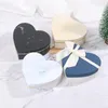 Presentförpackning 3st Box Heart Shaped Container Packaging Wedding Party Case Diy Valentine's Day Flower Boxes For Gifts Composite Material