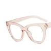 Zonnebrillen Frames Sexy Red Cat Eye Glazen frame Oversized optische computer Fashion oogglazen frames voor vrouwen Designer Luxe brillen Eyewear Ladies T2201114