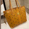 2 pièces MC sac mère sac à provisions double face pour femme pochette pour homme épaule luxe grands sacs fourre-tout sac à main et sac à main poignée supérieure grand sac blanc en cuir véritable