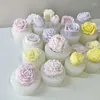 Stampi da forno Candela profumata per fiori Stampo in silicone Diffusore petalo fai-da-te Pietra Sapone fatto a mano Colla di gesso Fare cioccolato fondente