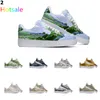 Designer Custom Shoes Running Shoe Men Women Hand Painted Fashion Mens Flat Trainers Sneakers Color1