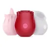 Toys sexuels Femme Rose Rouge Vibrateur Silicone Clitoral Licking Massager Tongue Vanteur pour les mamelons