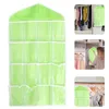 Storage Boxes Hanging Bag Organizer Door Wall Shoe Over Closetunderwear Pocket Bags Pockets Sock The Hanger Rack Socks Grid Clear