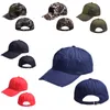 Baseballmössor broderad flaggförälder-child hästsvans cap leopard tryck kamouflage boll mössor sommar solskyddsmedel monogram solskade hatt de924