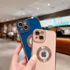 Fundas de lujo para teléfono, carcasa suave galvanizada para iPhone 15, 11, 12, 13, 14 Pro Max, XS, X, XR, 7, 8 Plus, Mini, hueca, de silicona