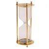 Kök Timers 1PC Retro Metal Frame Empty Hourglass Sandglas Sand Timer för kontor Hemrum Dekor Birthty Gift Prize 221114